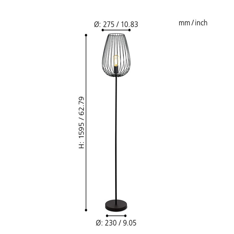 Iron Vintage Country LED Floor Lamp GND Products