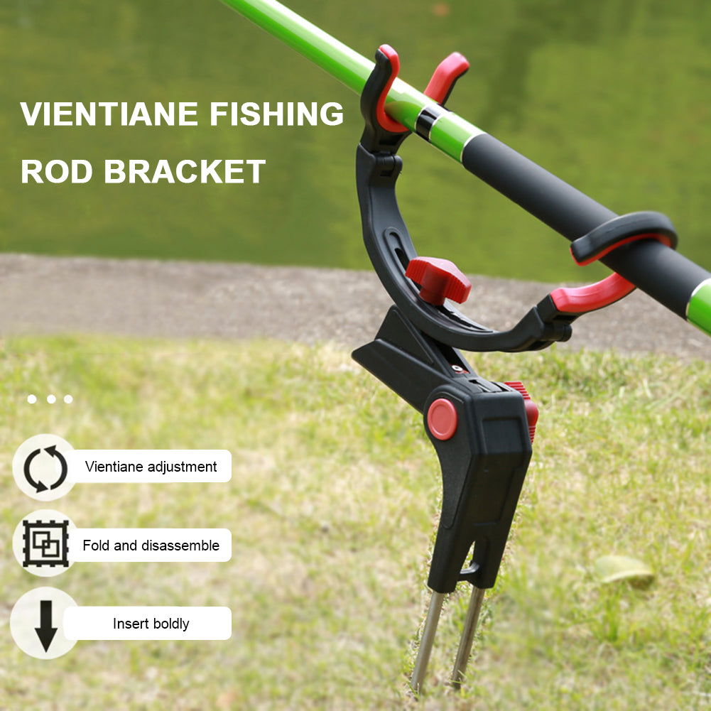360 Degree Adjustable Fishing Pole Holder Universal Fishing Foldable Bracket Sea Lake Fish Rod Rack Stand Fishing Accessories GND Products