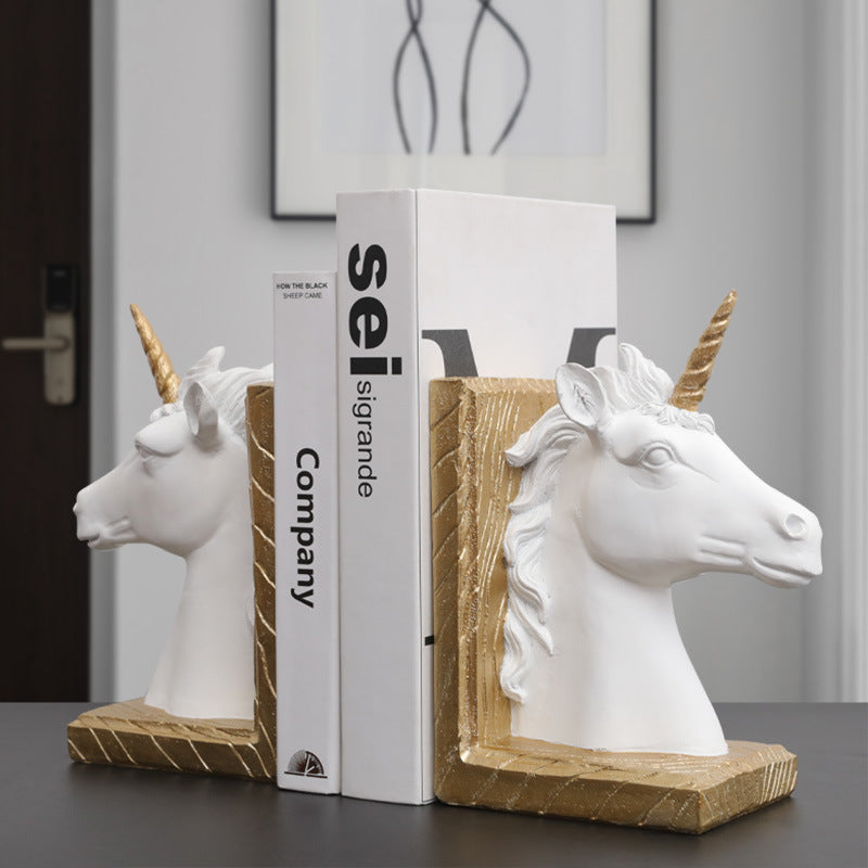 Nordic Light Luxury  Bookend Book Stand By Ornaments GND Products