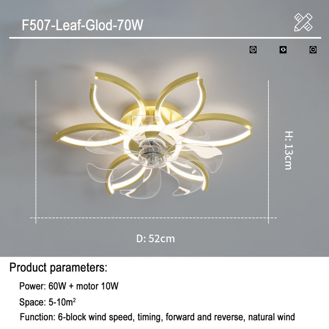 Light Luxury Household Intelligent Suction Fan Lamp GND Products