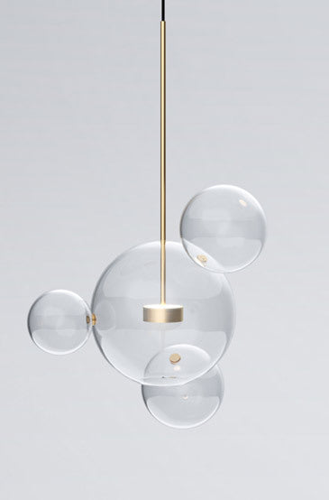 Soap Bubble Mickey Chandelier LED Living Room Bedroom Dining Room Glass GND Products