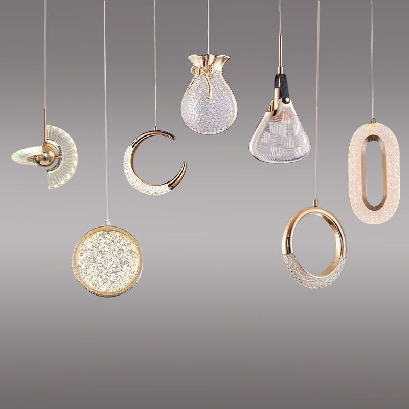 Chandelier Light Luxury Modern Crystal High-end Lamp New Nordic Bedroom Room Bedside GND Products