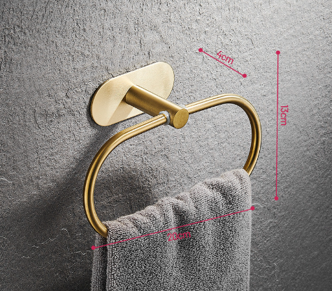 Single Bar Towel Rack Bathroom Hook Bathroom Pendant GND Products