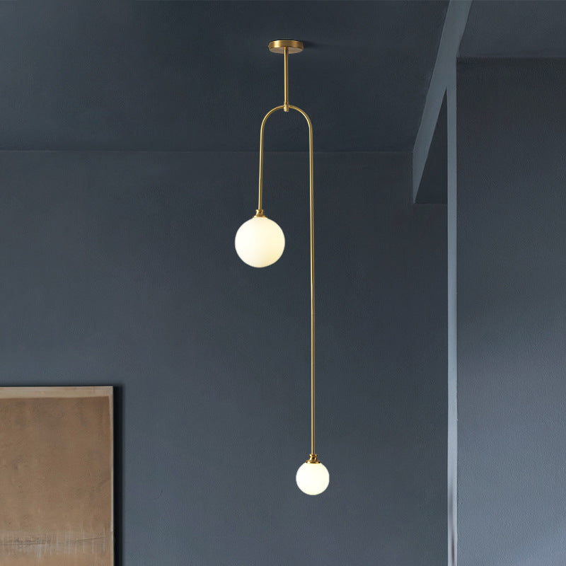 Minimalist Bedroom Bedside Chandelier Modern