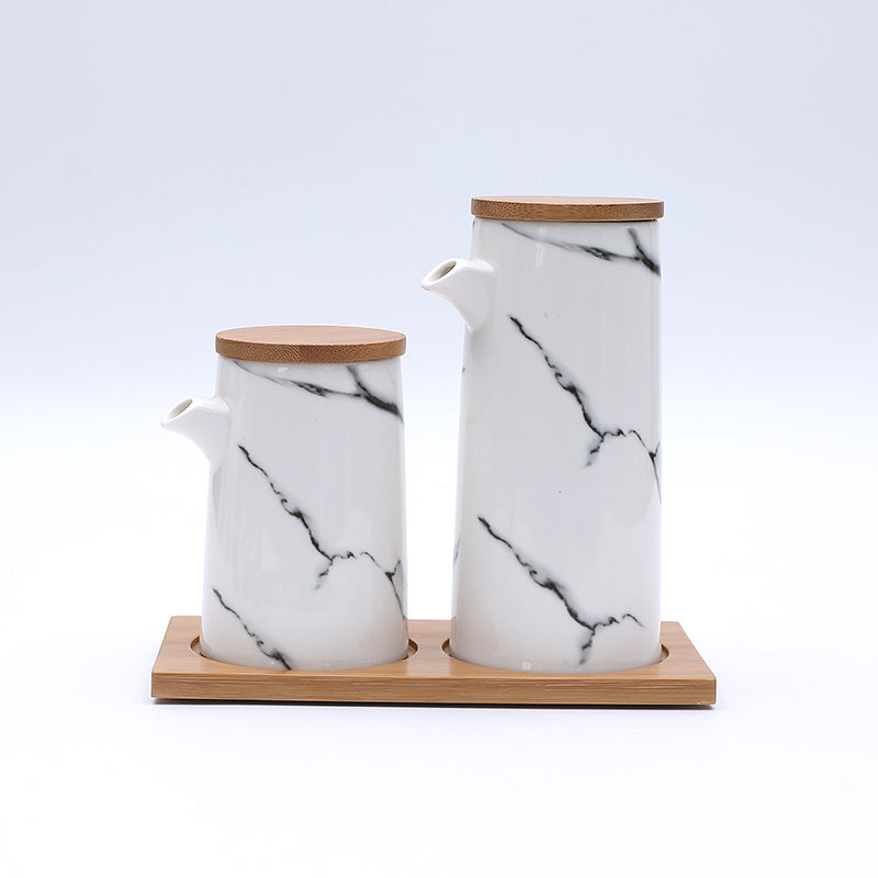 Marbled Ceramic Seasoning Spice Jar
