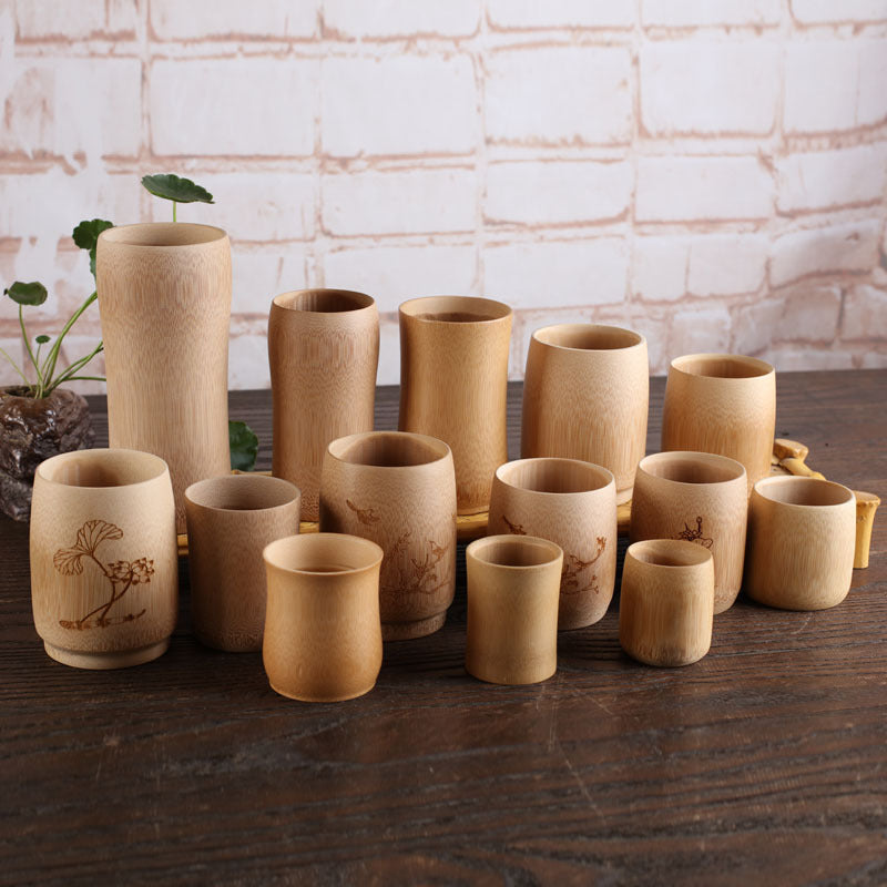 Creative Simple Bamboo Charcoal Beer Cup Saor Style