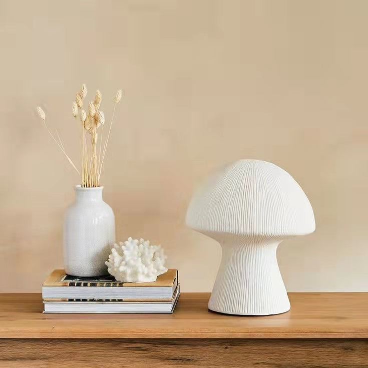 Nordic Style Bedside Bedroom Table Lamp Night Light Sandstone Handmade Ornaments GND Products