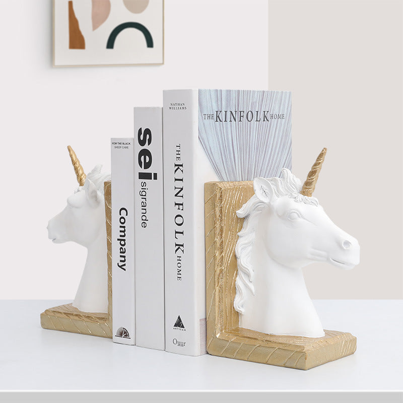 Nordic Light Luxury  Bookend Book Stand By Ornaments GND Products