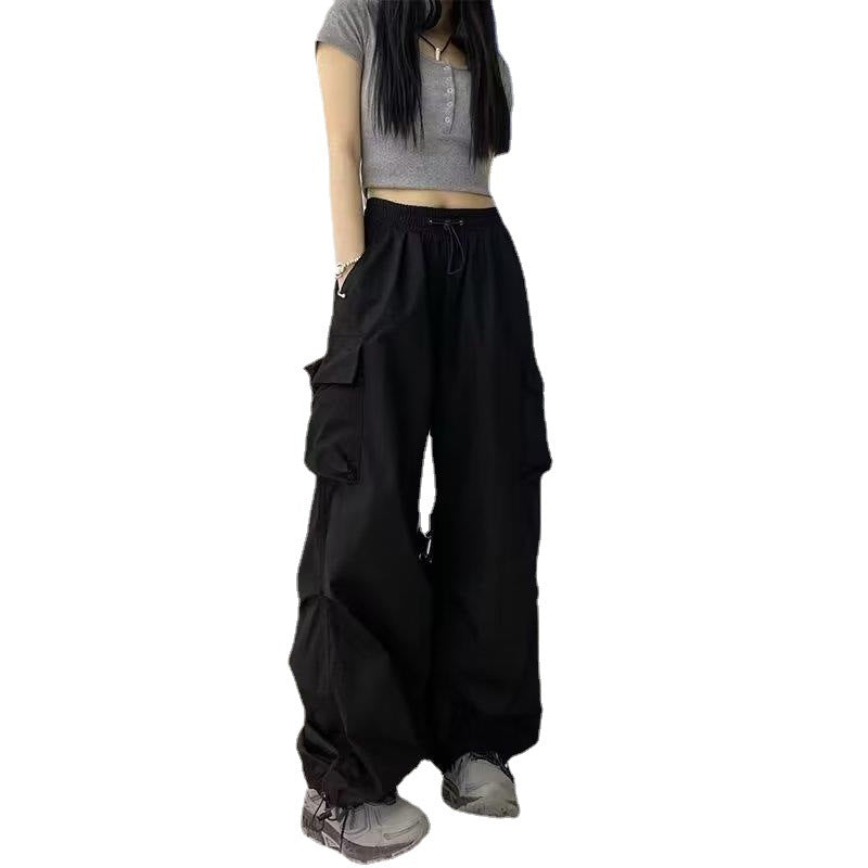 Straight Wide Leg Casual Pants