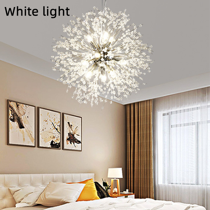Dandelion Crystal Chandelier Restaurant Bedroom Clothing Shop Lighting GND Products