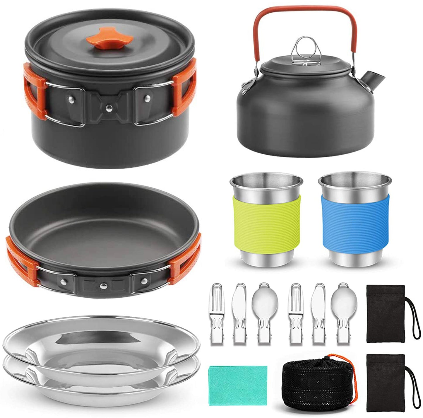Camping Cooker Outdoor Teapot Combination Picnic Pot Set GND Products