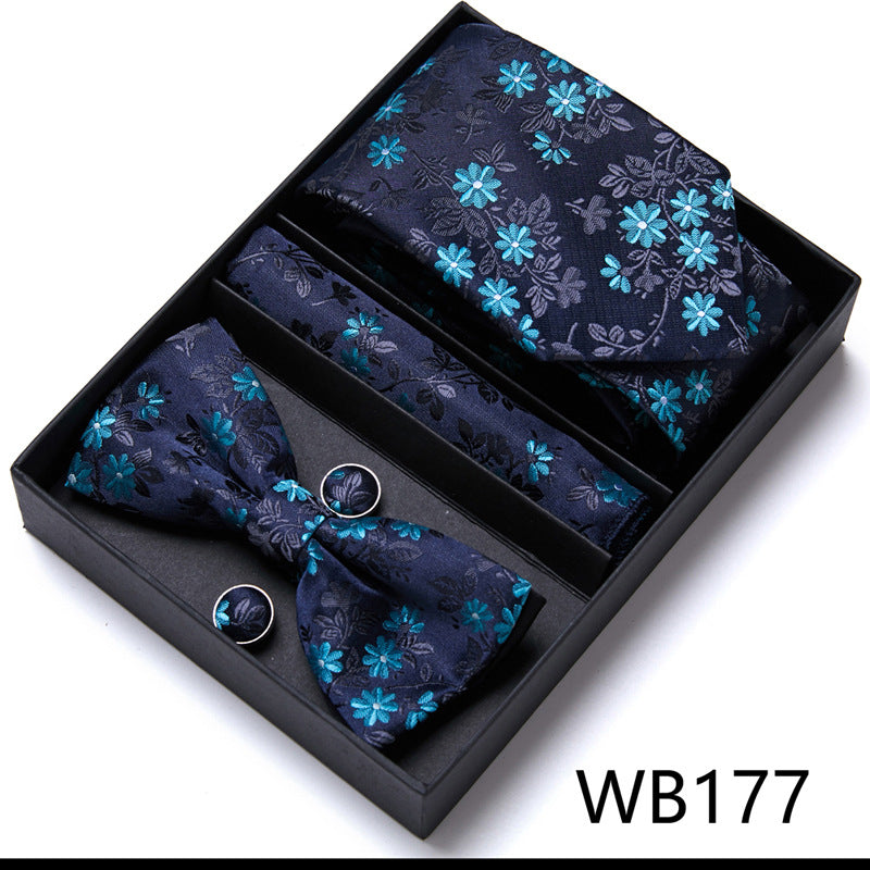 Men's Business Dress Wedding Bow Tie Suit Saor Style