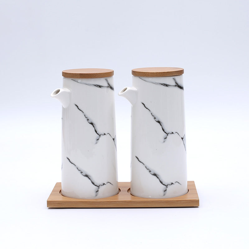 Marbled Ceramic Seasoning Spice Jar