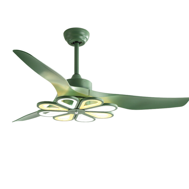 Nordic Modern Simple Frequency Conversion Ceiling Fan Light GND Products