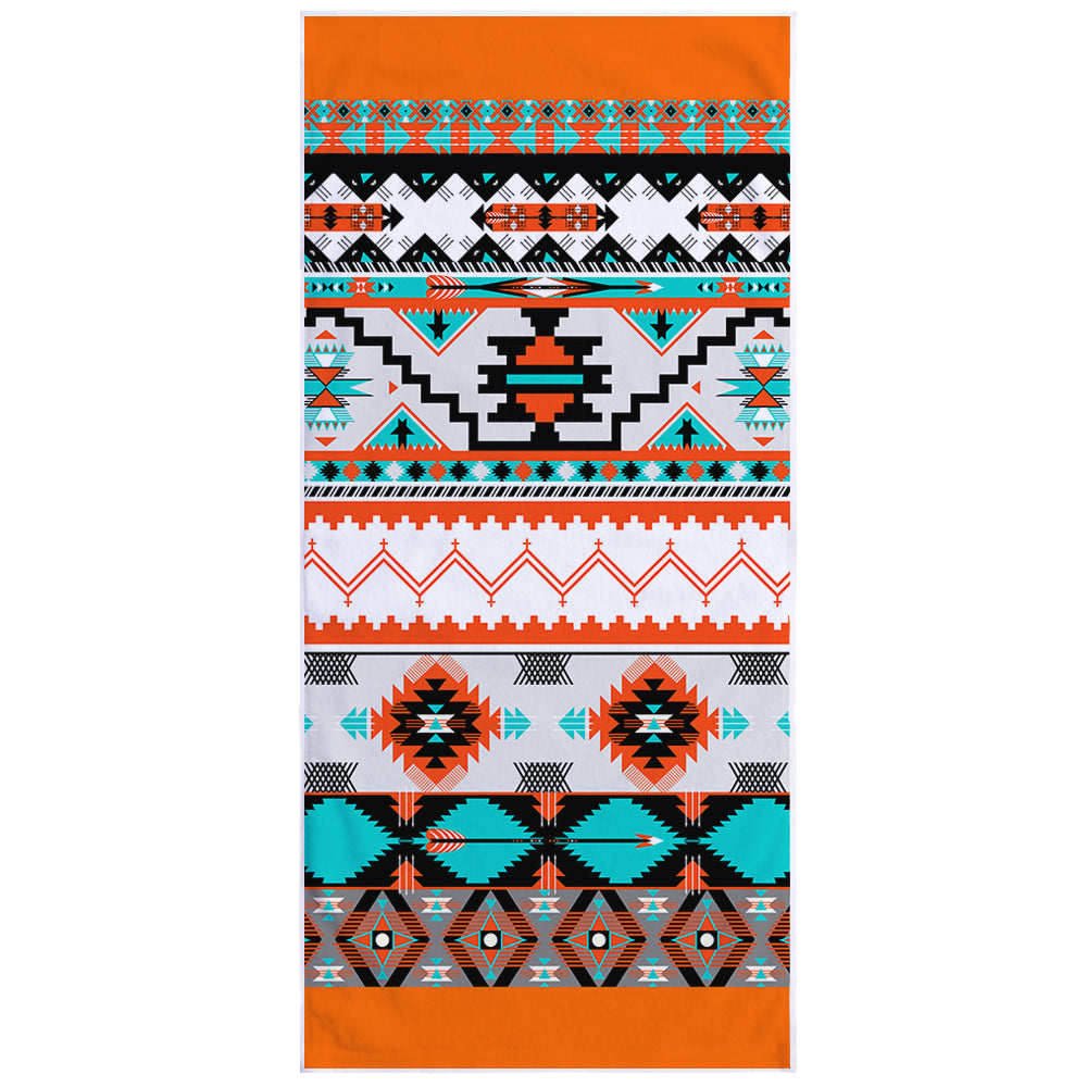 Microfiber Square Print Beach Towel Saor Style