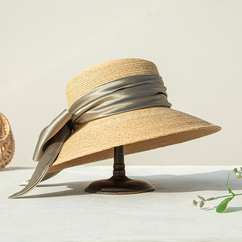Straw Hat Sunscreen Beach Outing Saor Style