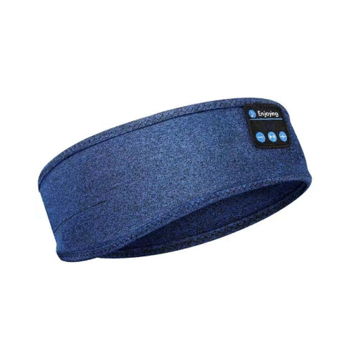 Wireless Bluetooth Sleeping Headphones Headband Thin Soft Elastic Comfortable Music Ear Phones Eye Mask For Side Sleeper Sports GND Products