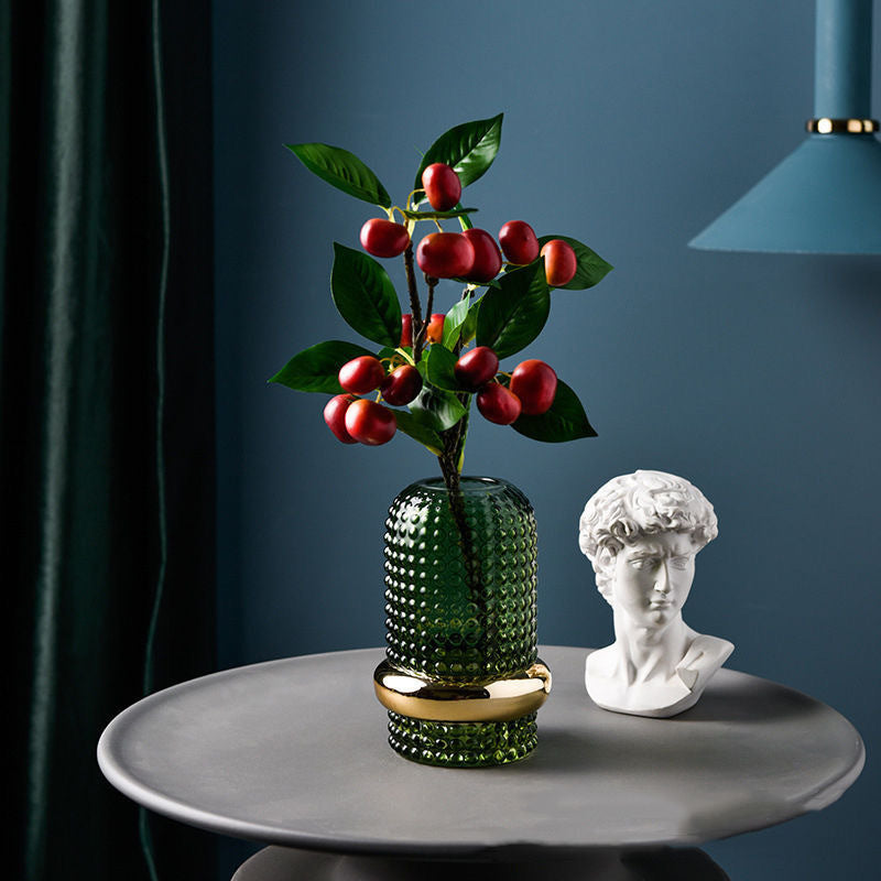 Primary Color Glass Vase