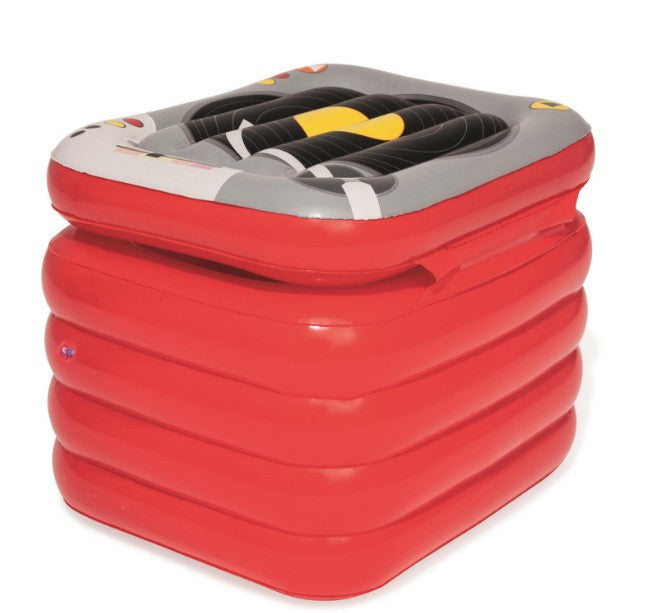 Inflatable Record Player Ice Bucket Water Float GND Products