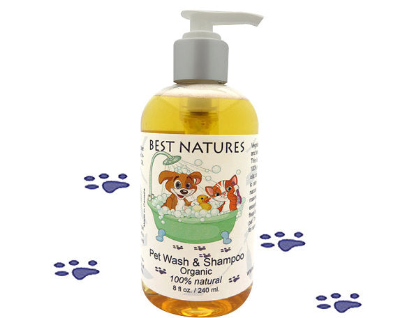 Organic Pet Wash and Shampoo for our Furry Friends Yellow Poppy