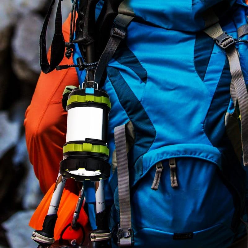 Handheld Multifunction LED Camping Waterproof Lantern Yellow Pandora