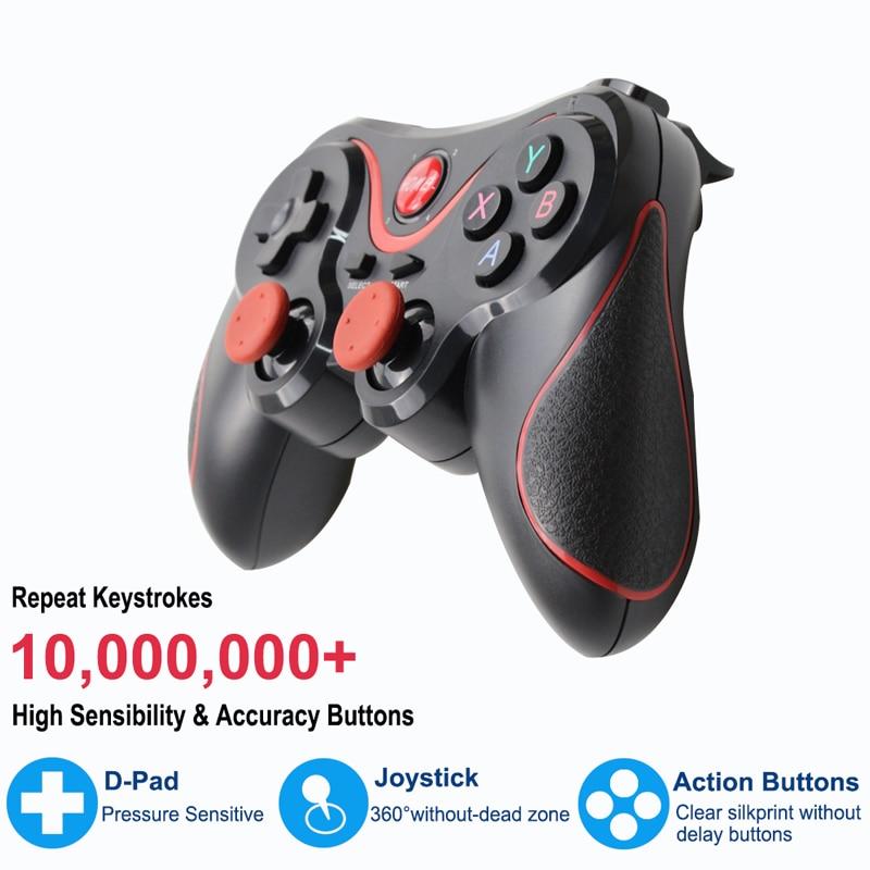 Dragon TX3 Wireless Bluetooth Mobile Gaming Controller for Android Yellow Pandora