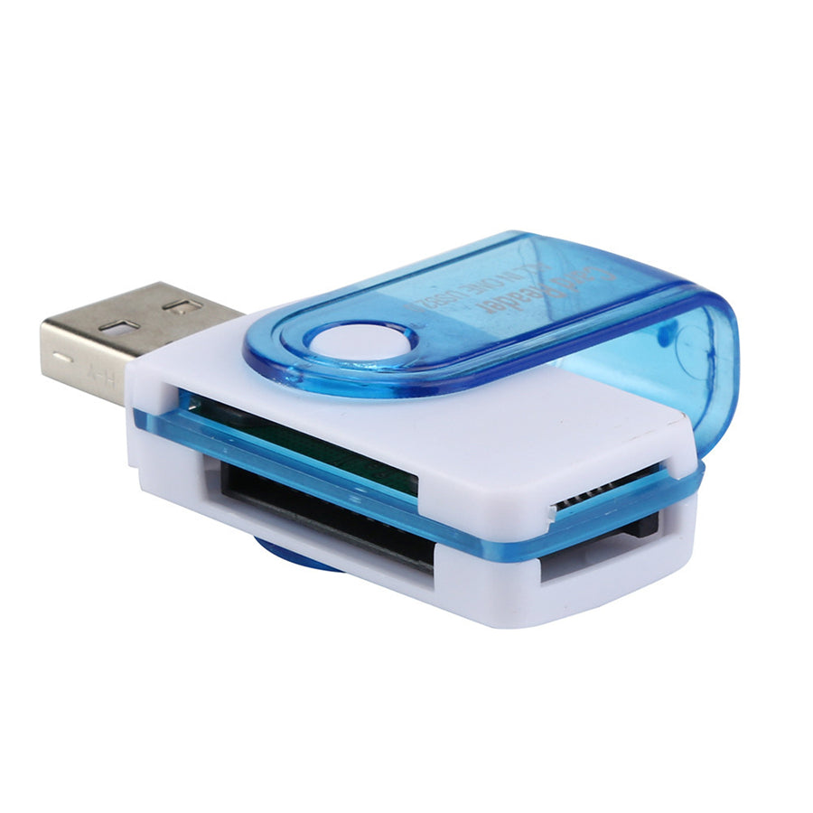 USB 2.0 All in one Multi Memory Card Maroon Hera